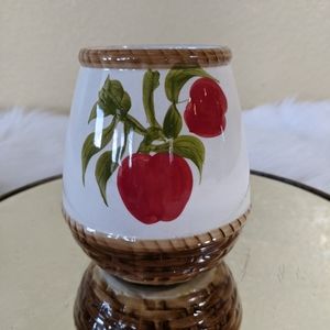 Vtg Alco Industries Kitchy Apple Planter